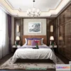 1514862 - Bedroom - Chinese Style - 3D Model For Interior Design - 601 3D Max