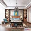 1514866 - Bedroom - Chinese Style - 3D Model For Interior Design - 603 3D Max
