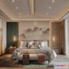 1514894 - Bedroom - Chinese Style - 3D Model For Interior Design - 617 3D Max