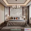 1514938 - Bedroom - Chinese Style - 3D Model For Interior Design - 639 3D Max