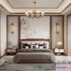 1514946 - Bedroom - Chinese Style - 3D Model For Interior Design - 643 3D Max