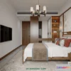 1514948 - Bedroom - Chinese Style - 3D Model For Interior Design - 644 3D Max