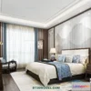 1514956 - Bedroom - Chinese Style - 3D Model For Interior Design - 648 3D Max