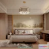 1514990 - Bedroom - Chinese Style - 3D Model For Interior Design - 665 3D Max