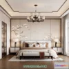 1515010 - Bedroom - Chinese Style - 3D Model For Interior Design - 675 3D Max