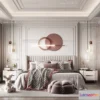 1570762 - Europe Style Interior 3D Blocks - Bedroom 3D Model - 226 3D Max