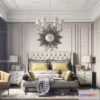 1570768 - Europe Style Interior 3D Blocks - Bedroom 3D Model - 229 3D Max