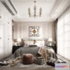 1570802 - Europe Style Interior 3D Blocks - Bedroom 3D Model - 246 3D Max
