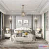 1570806 - Europe Style Interior 3D Blocks - Bedroom 3D Model - 248 3D Max