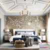 1570818 - Europe Style Interior 3D Blocks - Bedroom 3D Model - 254 3D Max
