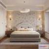 1570890 - Europe Style Interior 3D Blocks - Bedroom 3D Model - 290 3D Max