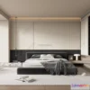 1570904 - Minimalist Style Interior 3D Blocks - Bedroom 3D Model - 161 3D Max