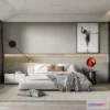 1570926 - Minimalist Style Interior 3D Blocks - Bedroom 3D Model - 172 3D Max