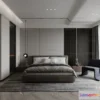 1570946 - Minimalist Style Interior 3D Blocks - Bedroom 3D Model - 182 3D Max