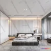 1570966 - Minimalist Style Interior 3D Blocks - Bedroom 3D Model - 192 3D Max