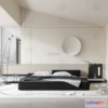 1570994 - Minimalist Style Interior 3D Blocks - Bedroom 3D Model - 206 3D Max