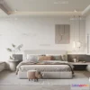 1571002 - Minimalist Style Interior 3D Blocks - Bedroom 3D Model - 210 3D Max