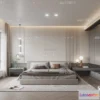 1571018 - Minimalist Style Interior 3D Blocks - Bedroom 3D Model - 218 3D Max