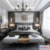 1571032 - Luxury Style Interior 3D Blocks - Bedroom 3D Model - 201 3D Max