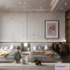 1571064 - Luxury Style Interior 3D Blocks - Bedroom 3D Model - 217 3D Max