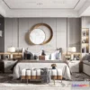 1571076 - Luxury Style Interior 3D Blocks - Bedroom 3D Model - 223 3D Max