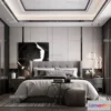 1571092 - Luxury Style Interior 3D Blocks - Bedroom 3D Model - 231 3D Max
