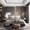 1571138 - Luxury Style Interior 3D Blocks - Bedroom 3D Model - 254 3D Max