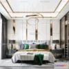 1571158 - Luxury Style Interior 3D Blocks - Bedroom 3D Model - 264 3D Max
