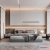 1571168 - Modern Style Interior 3D Blocks - Bedroom 3D Model - 164 3D Max