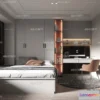 1571172 - Modern Style Interior 3D Blocks - Bedroom 3D Model - 166 3D Max