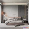 1571176 - Modern Style Interior 3D Blocks - Bedroom 3D Model - 168 3D Max