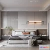 1571252 - Modern Style Interior 3D Blocks - Bedroom 3D Model - 206 3D Max