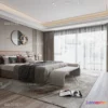 1571260 - Modern Style Interior 3D Blocks - Bedroom 3D Model - 210 3D Max