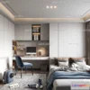 1571264 - Modern Style Interior 3D Blocks - Bedroom 3D Model - 212 3D Max