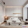 1571280 - Modern Style Interior 3D Blocks - Bedroom 3D Model - 220 3D Max
