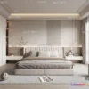 1571344 - Modern Style Interior 3D Blocks - Bedroom 3D Model - 252 3D Max