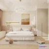 1571480 - Cream Style Interior 3D Blocks - Bedroom 3D Model - 242 3D Max
