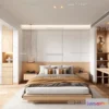 1571506 - Cream Style Interior 3D Blocks - Bedroom 3D Model - 255 3D Max