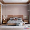 1571702 - Morandi Style Interior 3D Blocks - Bedroom 3D Scene - 145 3D Max