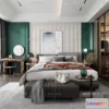 1571788 - Nordic Style Interior 3D Blocks - Bedroom 3D Model - 273 3D Max