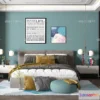 1571792 - Nordic Style Interior 3D Blocks - Bedroom 3D Model - 275 3D Max