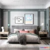 1571806 - Nordic Style Interior 3D Blocks - Bedroom 3D Model - 282 3D Max
