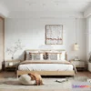 1571892 - Nordic Style Interior 3D Blocks - Bedroom 3D Model - 325 3D Max
