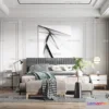 1571944 - Nordic Style Interior 3D Blocks - Bedroom 3D Model - 351 3D Max