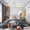 1571946 - Nordic Style Interior 3D Blocks - Bedroom 3D Model - 352 3D Max