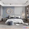 1571948 - Nordic Style Interior 3D Blocks - Bedroom 3D Model - 353 3D Max