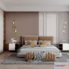 1571980 - Nordic Style Interior 3D Blocks - Bedroom 3D Model - 369 3D Max