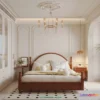 1572030 - 3D Scene of Cream Style Bedroom - 3D Model - 013 3D Max