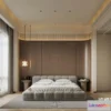 1572736 - Modern Style Interior 3D Blocks and 3D Models - Bedroom 3D Scene - 488 3D Max