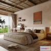 1572914 - Modern Style Interior 3D Blocks and 3D Models - Bedroom 3D Scene - 577 3D Max
